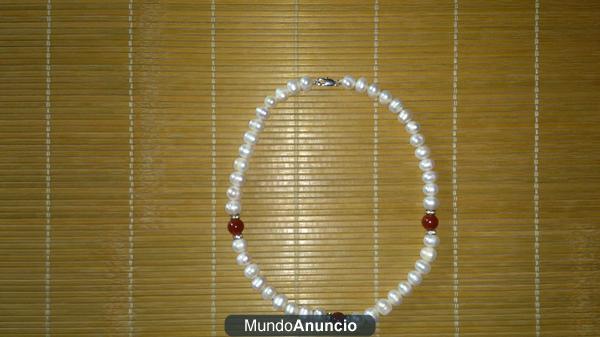 Vendo collar de perlas  japonesas (de agua dulce)