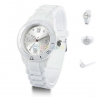 Reloj unisex de silicona blanco - mejor precio | unprecio.es