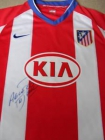 DOS CAMISETAS FIRMADAS DE ATLETICO MADRID - mejor precio | unprecio.es