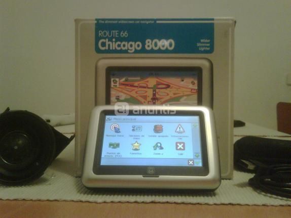 Navegador gps route 66 chicago 8000 europa 4.3