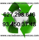 Vaciar pisos 93.450.37.48 retirar muebles limpieza integrales servicio pintura 627.298.646 - mejor precio | unprecio.es