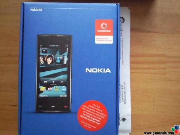 Vendo Nokia X6 Blanco 16 GB