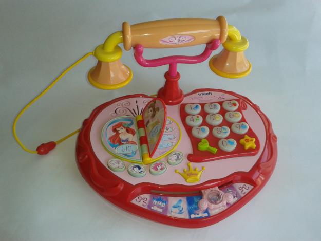 Teléfono Princesas Disney de Vtech, como NUEVO!