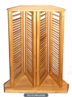 ESTANTERÍA DE MADERA PARA CDs Y DVDs - mejor precio | unprecio.es