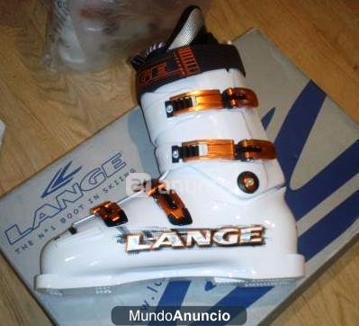 VENDO BOTAS LANGE BLANCAS ¡¡NUEVAS!!