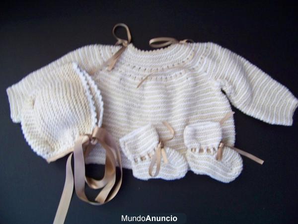 ROPA PARA BEBES. TODO HECHO A MANO