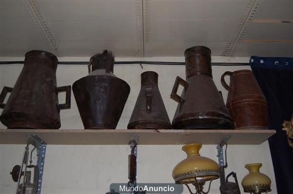 Tenemos medidas de grano, aceite, leche, desde el año 1800