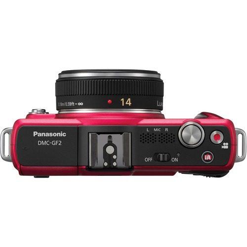 Panasonic Dmc-gf2 Roja + 32gb + Envio Seguro Gratis