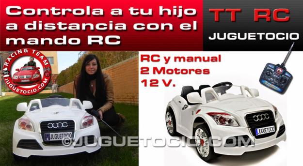 COCHE PARA NIÑOS CON CONTROL REMOTO, COCHES RADIO CONTROL, suba a su hijo