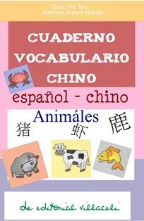 Cuaderno de aprendizaje de chino animales de Editorial Villaceli