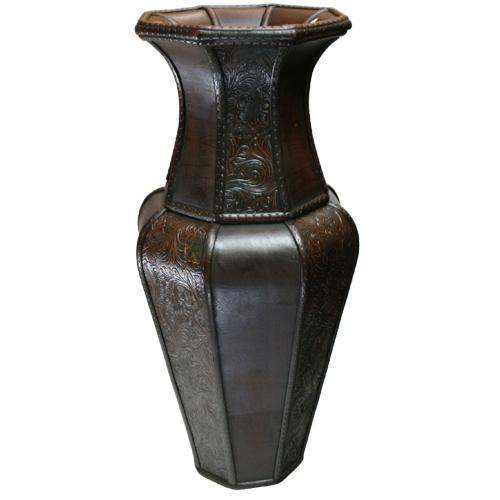 Jarron Piel Grabada 56 Cm Alto mod. 2191