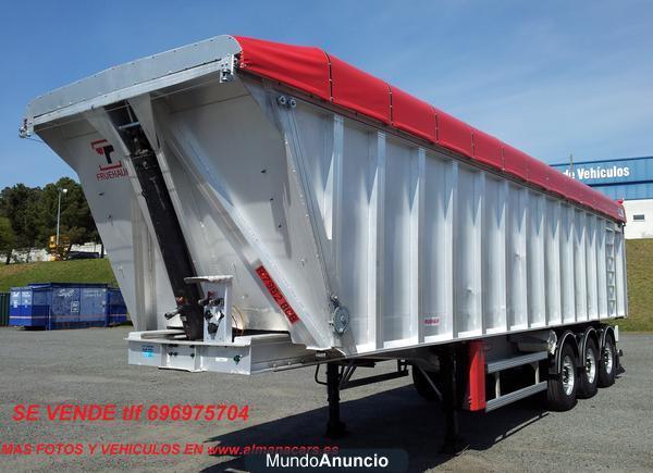 FRUEHAUF-SEMIRREMOLQUE BAÑERA DE ALUMINIO DE 46m