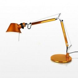 Artemide Tolomeo Micro Sobremesa con base - Bronce anodizado - iLamparas.com