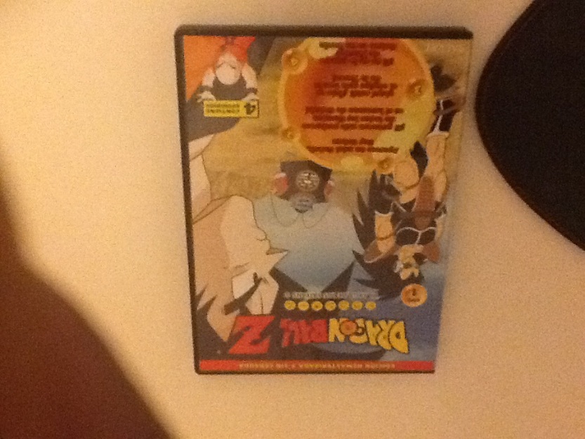 Dvd de los primeros 4 episodios de dragon ball z