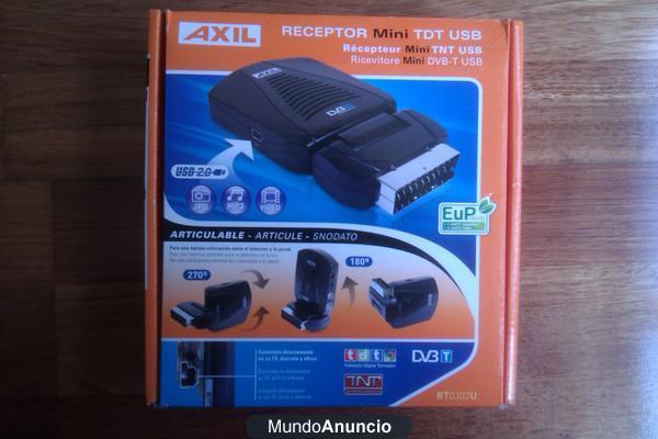 Receptor mini tdt usb nuevo, sin estrenar!
