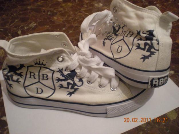 ZAPATILLAS DE TELA RBD(REBELDE)