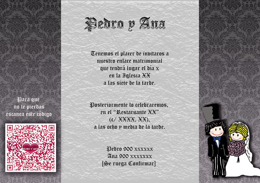 Invitaciones de boda