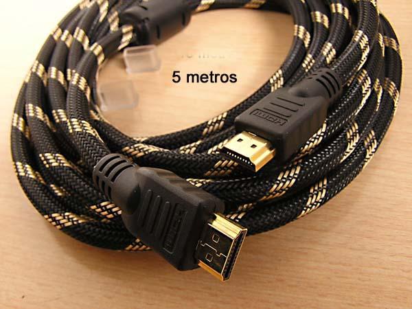 Cable HDMI Calidad Suprema, longitud 5 metros