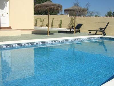 Chalet con piscina en chiclana