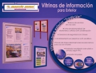 Vitrinas informativas exterior e interior - mejor precio | unprecio.es