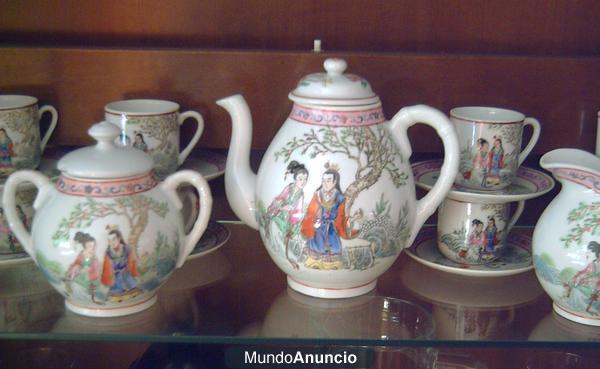 COLECCION VAJILLA PORCELANA DE TE JAPONES