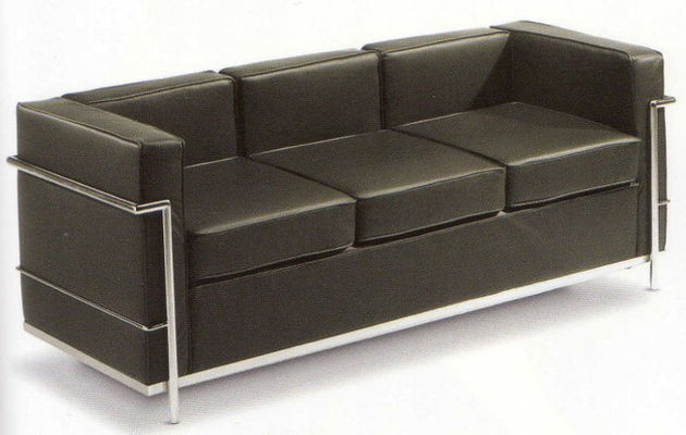 Sofa LC2 de Le Corbusier - 3 plazas