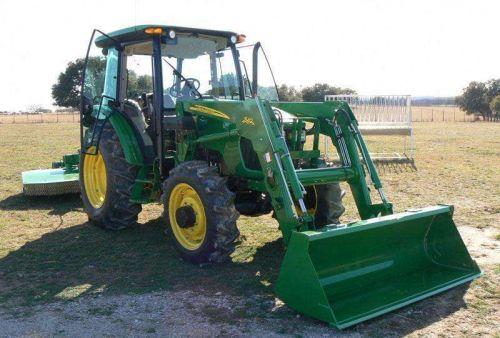 Tractor Juan Deere 5325 con Cargador + Cortacésped