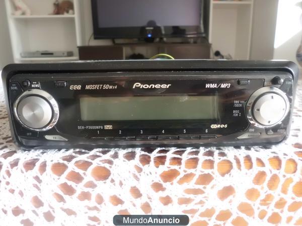 AUTORADIO CD PIONNER MOSFET SEMI NUEVO