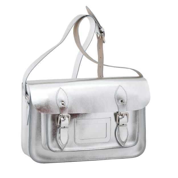 Bolso de piel Satchel