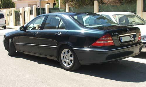 Impresionante Mercedes S, full equipe