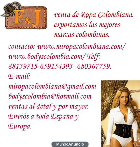 ropa colombiana