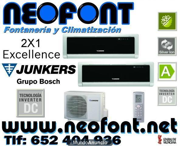 AIRE ACONDICIONADO JUNKERS INVERTER MULTISPLIT BARATO