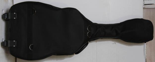 Estuche funda de fibra de vidrio para guitarra española, flamenca