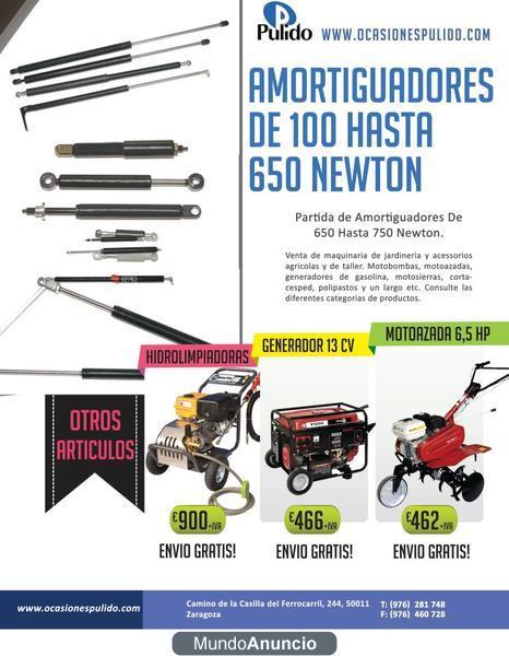 Partida de Amortiguadores De 650 Hasta 750 Newton