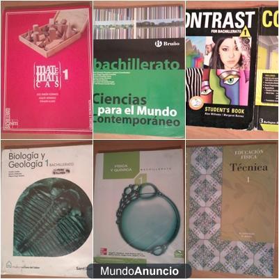 Libros de 1º de Bachiller