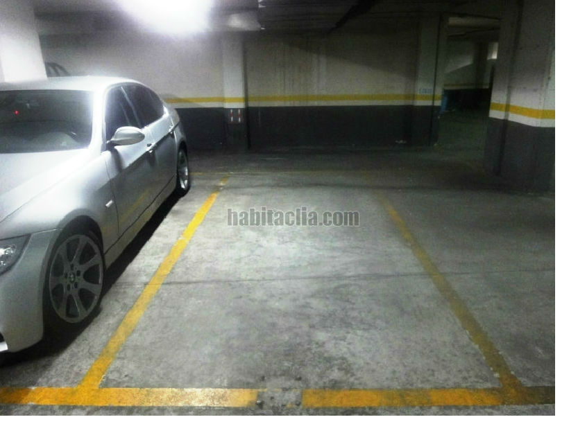 Alquiler de plaza de parking