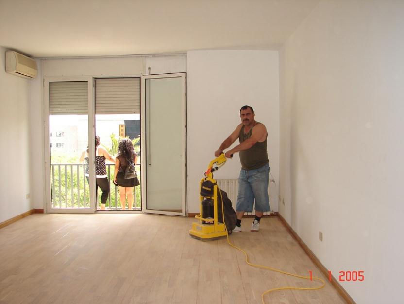 Parquet pulido y barnizado 17.00 m2