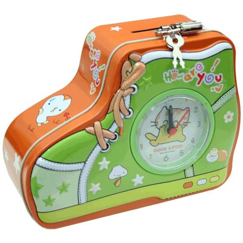 Hucha Zapatilla C/Reloj Mod. 7007-7009 S-45