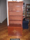 venta librería / estantería de madera antigua - mejor precio | unprecio.es