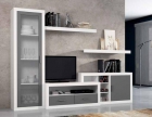 Composicion de salon de 285cm en alto brillo - mejor precio | unprecio.es