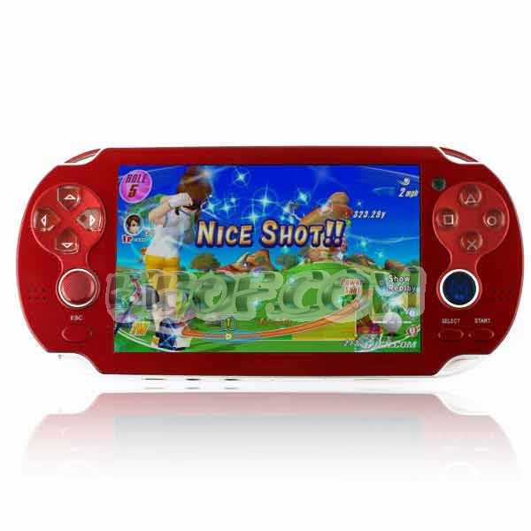 Psp style game player red + family sport game, somatosensory, 16 juegos deportivos