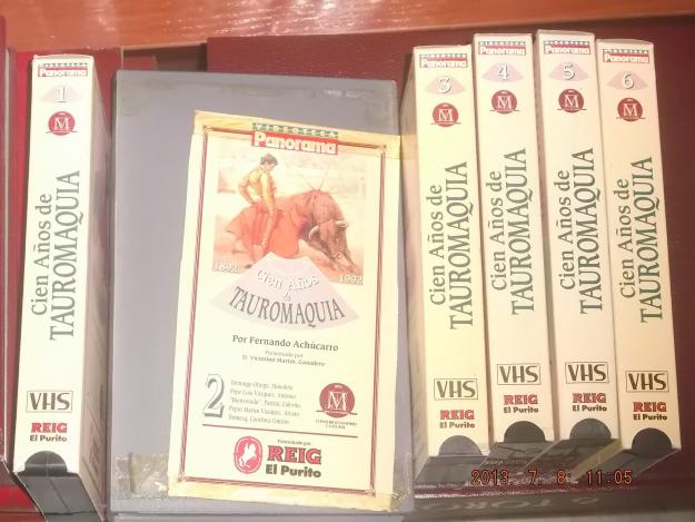 Coleccion de videos vhs