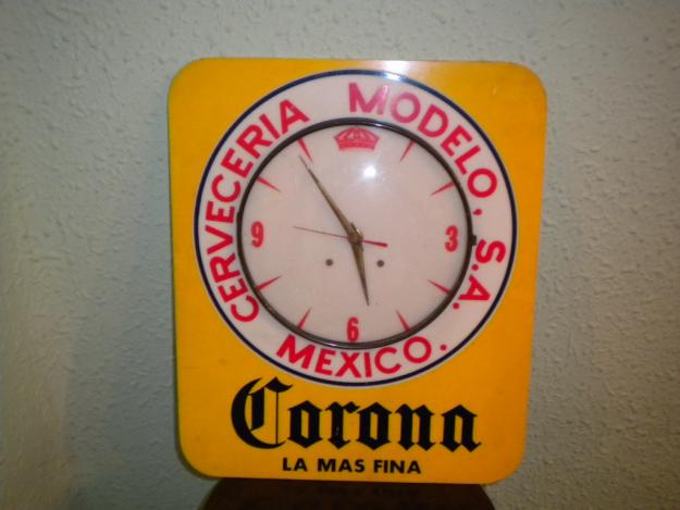 Reloj antiguo de cerveza corona - mexico