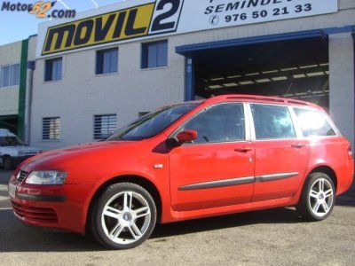 FIAT STILO MULTIWAGON JTD 140 TAPICERIA DE CUERO - Zaragoza