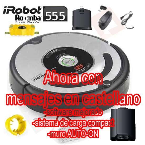 ROOMBA 555 ( KIT ) ROBOT Aspiradora. Oferta especial día de la madre  -5%