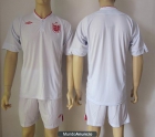 Fútbol ropa de bebé, la mitad de camisa blanca para revelar una cintura delgada, la norma de estilo de fútbol ropa y gua - mejor precio | unprecio.es