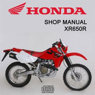 Honda XR650R Workshop Manual XR 650 R