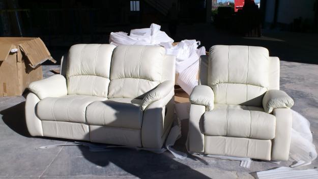 Sofa  2 plazas relax y sillon relax