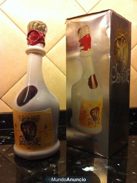 Botella Brandy Osborne Dalí 1964 Firmada