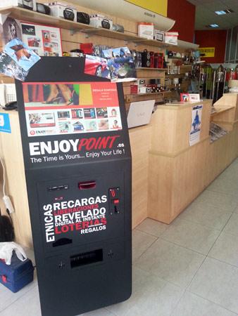 Atraiga con Canalización máquina loterías